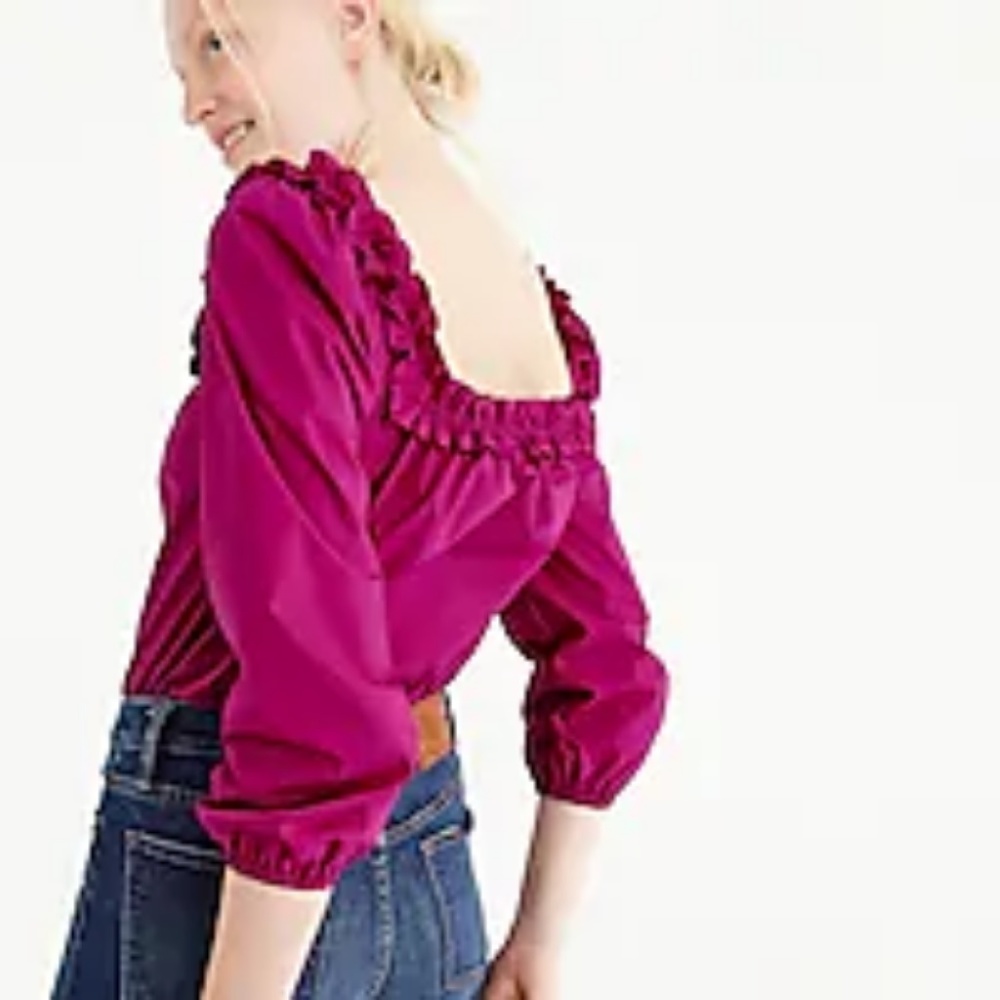 RUFFLE PENNY TOP